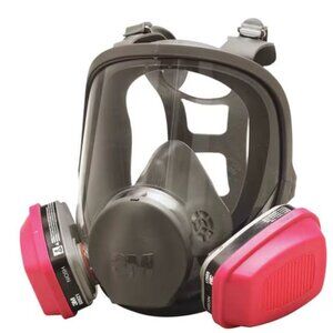 3M Full Face Respirator 6700 Small+ Multi Gas Organic Vapor P100 Cartridge 60923
